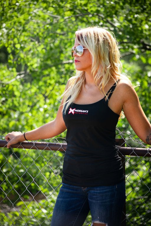 Black tank top